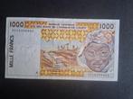 1000 francs ivory coast xf 1995, Ophalen of Verzenden, Overige landen, Los biljet