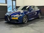 Alfa Romeo Giulia 2.9 V6 Quadrifoglio | Carbon | Dealer/spec, Auto's, Automaat, Achterwielaandrijving, Gebruikt, Blauw
