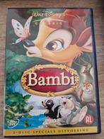 Disney bambi , 2 disc speciale uitvoering, Alle leeftijden, Ophalen of Verzenden, Zo goed als nieuw, Amerikaans