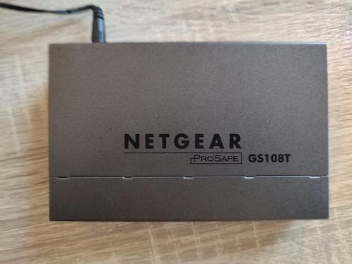 Netgear ProSafe GS108T v2 Switch, Computers en Software, Netwerk switches, Zo goed als nieuw, Ophalen of Verzenden