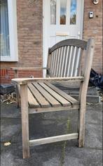 Zware teakhouten Tuinbank Hardhouten bank, Ophalen