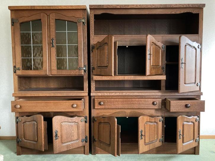 Mooi eiken wandemeubel, Huis en Inrichting, Kasten | Overige, Gebruikt, Ophalen