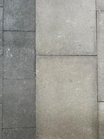 Grijze en zwarte tuintegels., Tuin en Terras, Ophalen, Gebruikt, Beton, Terrastegels