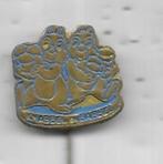 KNABBEL EN BABBEL LICHTBLAUWE UITGAVE EEKHOORN STRIP SPELD, Verzamelen, Speldjes, Pins en Buttons, Verzenden, Gebruikt, Overige onderwerpen