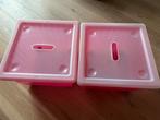 Opbergbakken Ikea roze, Doe-het-zelf en Verbouw, Kratten en Dozen, Gebruikt, Minder dan 35 cm, Minder dan 50 cm, Ophalen of Verzenden