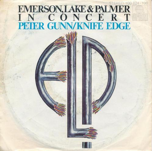 2276 Emerson, Lake & Palmer - Peter Gunn (1979), Cd's en Dvd's, Vinyl Singles, Gebruikt, Single, Pop, 7 inch, Ophalen of Verzenden