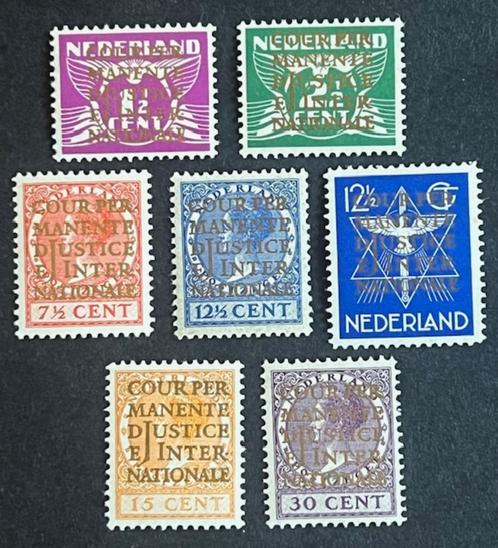 Nederland Dienst D9 t/m D15 postfris met certificaat, Postzegels en Munten, Postzegels | Nederland, Postfris, T/m 1940, Ophalen of Verzenden