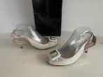Yoyoli 57) Miss Sixty 38 Wit leren pompjes incl Vkosten, Wit, Zo goed als nieuw, Sandalen of Muiltjes, Miss sixty