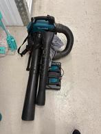 Makita 36V Accu Bladblazer  - Incl. 2 Accu's & Lader, Tuin en Terras, Bladblazers, Ophalen of Verzenden, Gebruikt, Accu, Ruggedragen