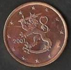 0,05 € munt Finland 2001. ADV. no.3 S., Postzegels en Munten, Munten | Europa | Euromunten, Finland, Losse munt, 5 cent, Verzenden