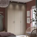 Ikea Pax Grijs-beige 3 deurs luxe inricht, Huis en Inrichting, Ophalen, Gebruikt, 200 cm of meer, 150 tot 200 cm