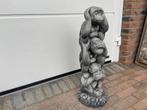 Apen :  horen / zien / zwijgen., Ophalen, Nieuw, Beton, Dierenbeeld