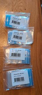 100 Gripzakjes - 60x80mm, Hobby en Vrije tijd, Knutselen, Ophalen of Verzenden, Nieuw, Overige typen