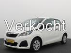 Peugeot 108 1.0 e-VTi Junior RADIO / CV OP AB / PARROT / NL-, Voorwielaandrijving, Stof, Gebruikt, 4 stoelen
