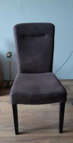 Set van vier eethoekstoelen, Huis en Inrichting, Ophalen, Kunststof, Bruin, Zo goed als nieuw