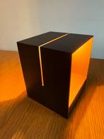 Qazqa Transfer Groove wandlampen (2) - zwart goud design, Huis en Inrichting, Lampen | Wandlampen, Ophalen of Verzenden, Zo goed als nieuw