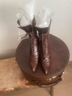 Antiek lederen Victoriaanse laarsjes, Ophalen of Verzenden