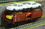 4613 Marklin autotransport  ( 4 x FORD TAUNUS ), Hobby en Vrije tijd, Modeltreinen | H0, Wisselstroom, Wagon, Ophalen of Verzenden