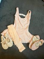 Balletpakje met rokje, maillot, schoentjes Sansha, Sport en Fitness, Ballet, Ophalen of Verzenden, Zo goed als nieuw, Kleding