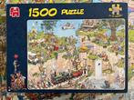 Jan van Haasteren - De Golfbaan - 1500 stukjes, Hobby en Vrije tijd, Denksport en Puzzels, Ophalen, 500 t/m 1500 stukjes, Zo goed als nieuw