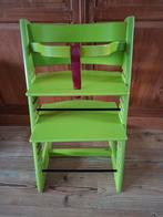 Oude Stokke Tripp Trapp met beugel, Ophalen, Gebruikt, Meegroeistoel, Aanschuifbaar