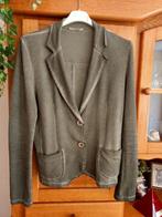 ZGAN!! (Leger) groene blazer/jasje One Size, Kleding | Dames, Groen, Jasje, Maat 38/40 (M), Ophalen of Verzenden