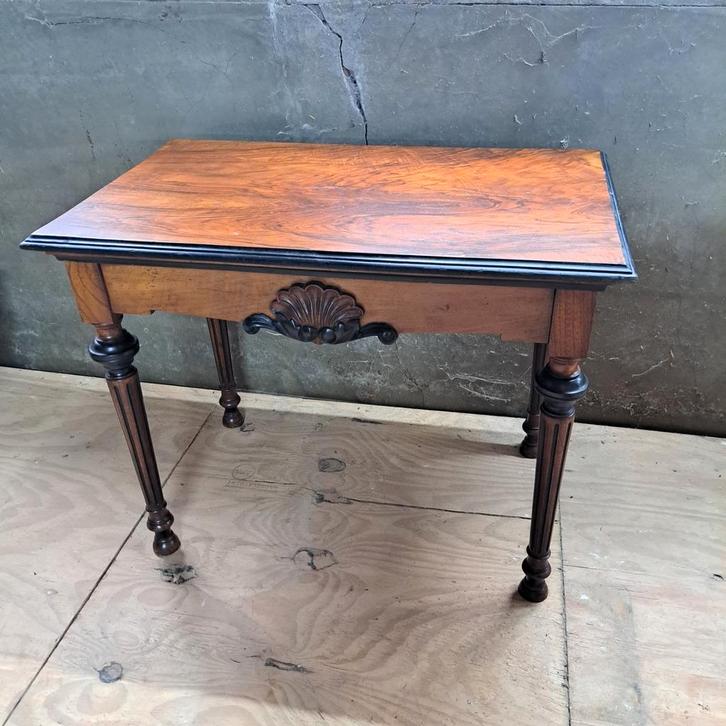 Antieke Haltafel of Schrijftafeltje, 85x52x67cm, Antiek en Kunst, Antiek | Meubels | Tafels, Ophalen of Verzenden