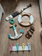 Strand Thema Decoratie Set - Anker, Boei, Peddel & Meer!, Ophalen, Zo goed als nieuw