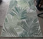 Jungle Tapijt Palmbladmotief, Ophalen, Wit, 150 tot 200 cm, 200 cm of meer