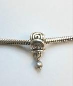 Pandora Zilveren Bedel met Parel retired, Pandora, Ophalen of Verzenden, Zo goed als nieuw, 1 bedel