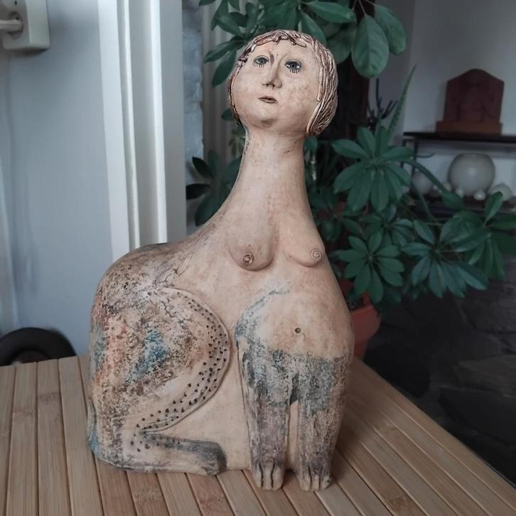 Modern plastiek Anke Blankenvoort...., Antiek en Kunst, Antiek | Keramiek en Aardewerk, Ophalen of Verzenden