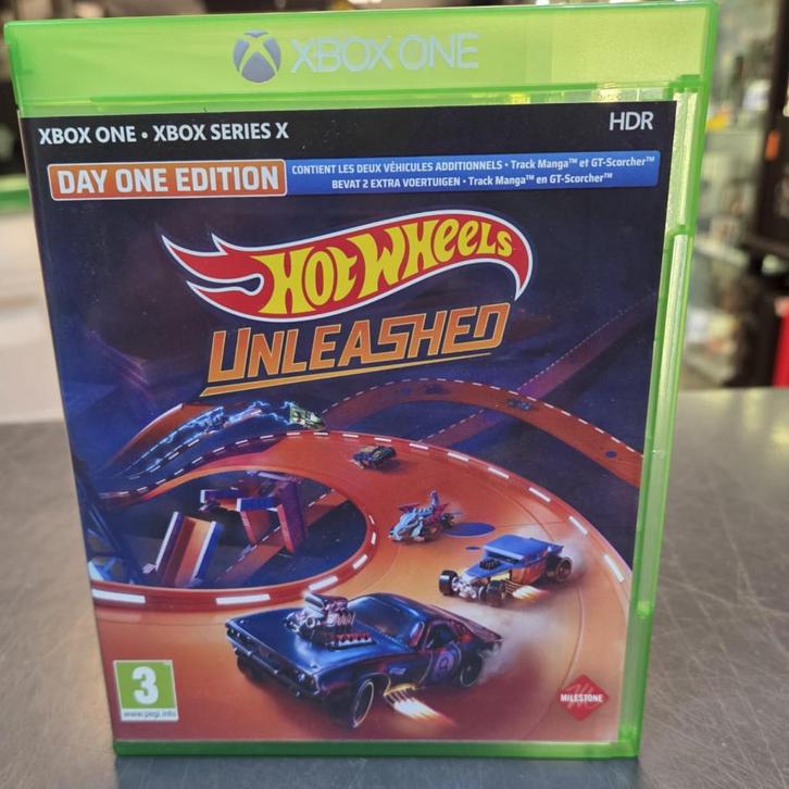 Xbox One Game | Hot Wheels Unleashed, Spelcomputers en Games, Games | Xbox One, Zo goed als nieuw