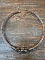 Leuke choker ketting van metaaldraad, Ophalen of Verzenden, Zo goed als nieuw, Overige materialen