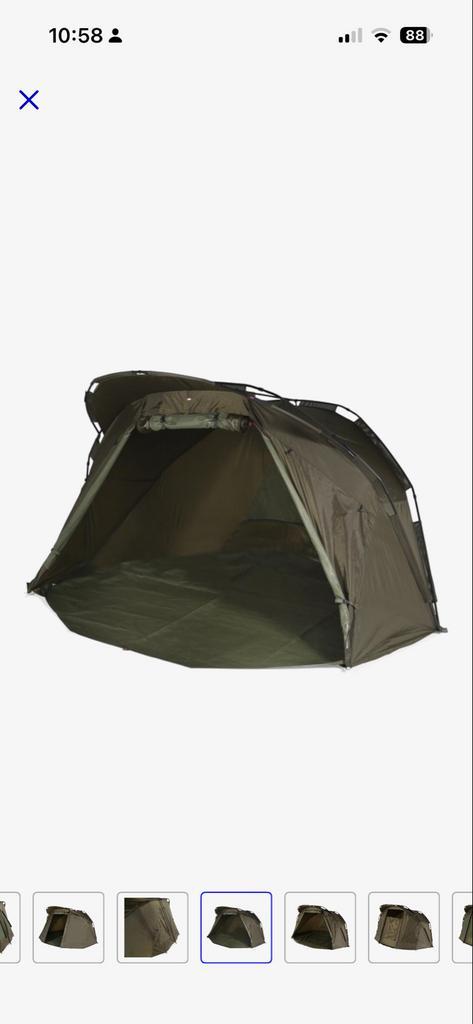 JRC defender bivvy zgan, Watersport en Boten, Hengelsport | Karpervissen, Zo goed als nieuw, Overige typen, Ophalen of Verzenden