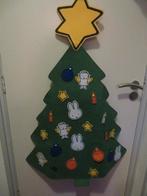 NIJNTJE KERSTBOOM VILT figuurtjes bevestigen met klittenband, Diversen, Ophalen of Verzenden, Zo goed als nieuw