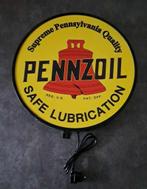 Texaco wand reclame verlichting lamp USA mancave decoratie, Lichtbak of (neon) lamp, Ophalen of Verzenden, Info@americansaleshop.nl