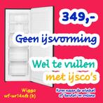 vriezer - nofrost -143cm hoog zwart - NIEUW IN DOOS, Vrieskast, Nieuw, Minder dan 60 cm, Ophalen of Verzenden