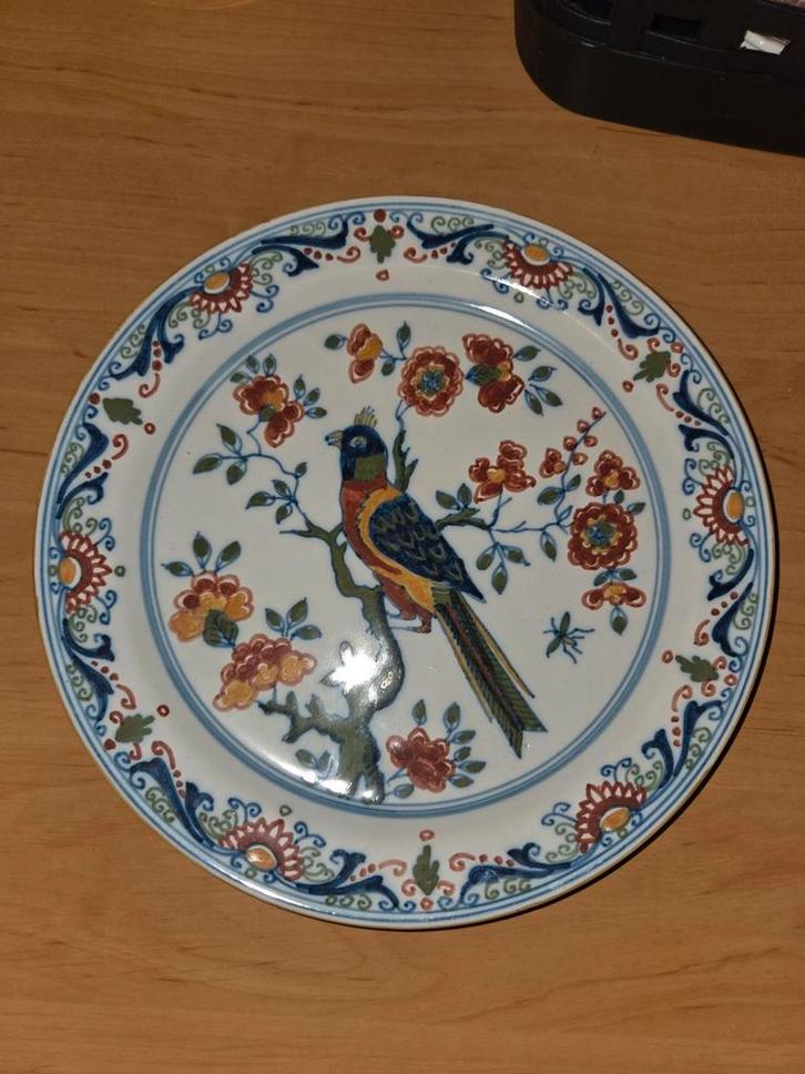 Prachtig Makkum Bord uit 1940 diameter 25cm, Antiek en Kunst, Antiek | Wandborden en Tegels, Ophalen of Verzenden