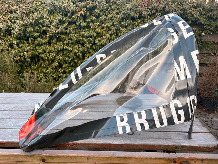 Unieke Regentent bakfiets nl, Fietsen en Brommers, Fietsen | Bakfietsen, Zo goed als nieuw, Overige merken, 4 kinderen of meer