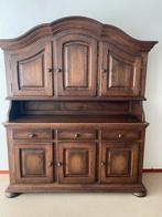 Donker eiken buffetkast, Huis en Inrichting, Kasten | Buffetkasten, Ophalen, Gebruikt, Eikenhout, Met lade(s)