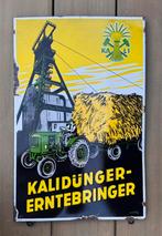 Emaille Reclamebord Kalidünger Erntebringer, Ophalen of Verzenden, Reclamebord