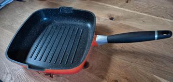 Berghoff Virgo Line Grillpan 28cm Oranje beschikbaar voor biedingen