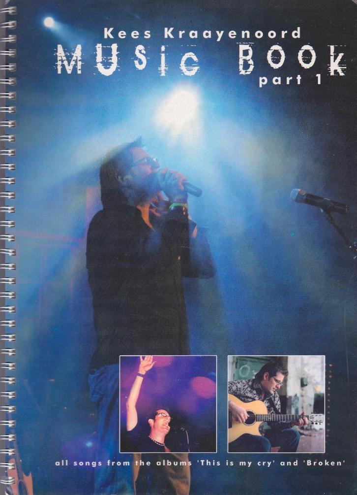 Kees Kraayenoord - MUSIC BOOK - Part 1, Muziek en Instrumenten, Bladmuziek, Gebruikt, Artiest of Componist, Populair, Ophalen of Verzenden