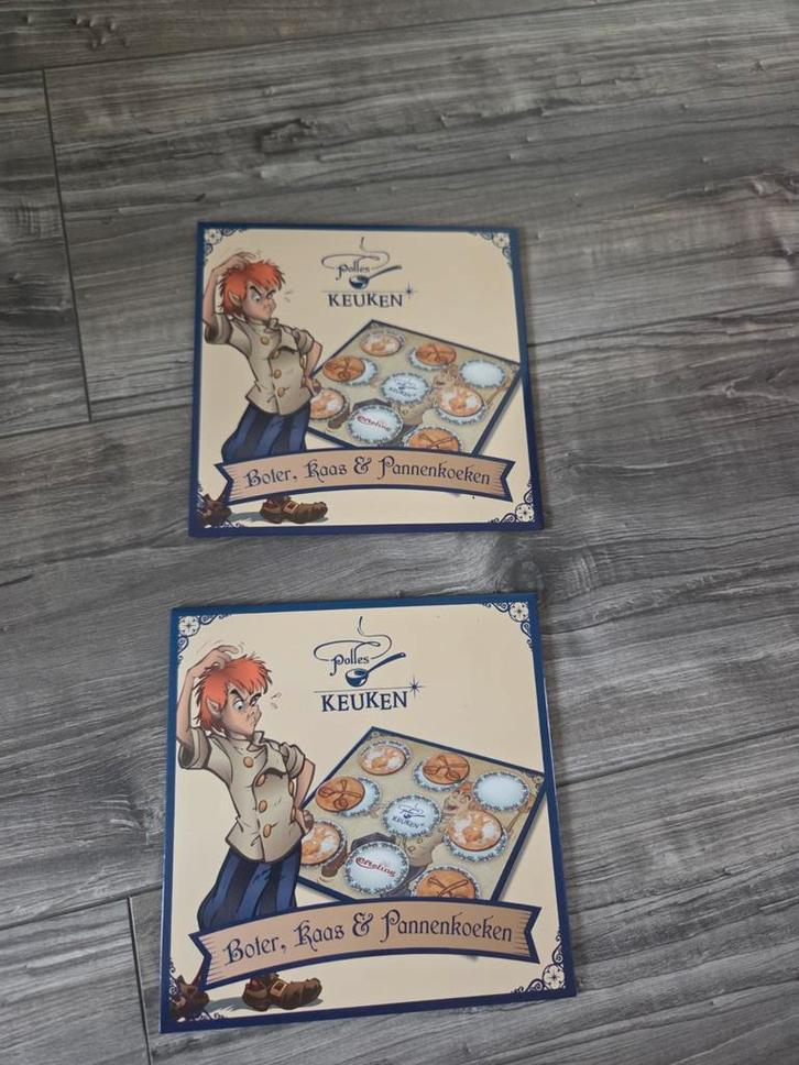 Efteling Boler, Kaas & Pannenkoeken Spel - Zo Goed Als Nieuw, Hobby en Vrije tijd, Gezelschapsspellen | Bordspellen, Nieuw, Een of twee spelers