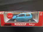 Renault Twingo lichtblauw - open dakje - Anson 1:18, Hobby en Vrije tijd, Modelauto's | 1:18, Ophalen of Verzenden, Zo goed als nieuw