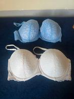 MT 85D  blauw & wit, Kleding | Dames, Ondergoed en Lingerie, Ophalen of Verzenden, Blauw, BH
