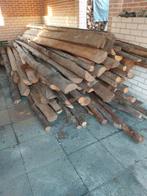 7m3 Oude Balken / Schaaldelen slieten - Renovatie/ haardhout, Doe-het-zelf en Verbouw, Hout en Planken, Ophalen, Gebruikt, Balk