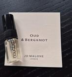 JO MALONE oud & bergamot sample proefje NIEUW testertje, Ophalen of Verzenden, Nieuw