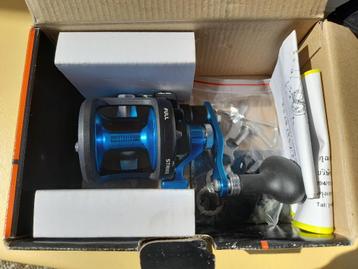 WEEBASS 5.2 level drag reel made by OMOTO rechtshandige reel beschikbaar voor biedingen