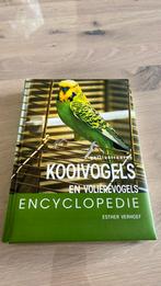 Kooi- en volierevogels encyclopedie, Boeken, E.J.J. Verhoef-Verhallen, Ophalen of Verzenden, Zo goed als nieuw, Vogels